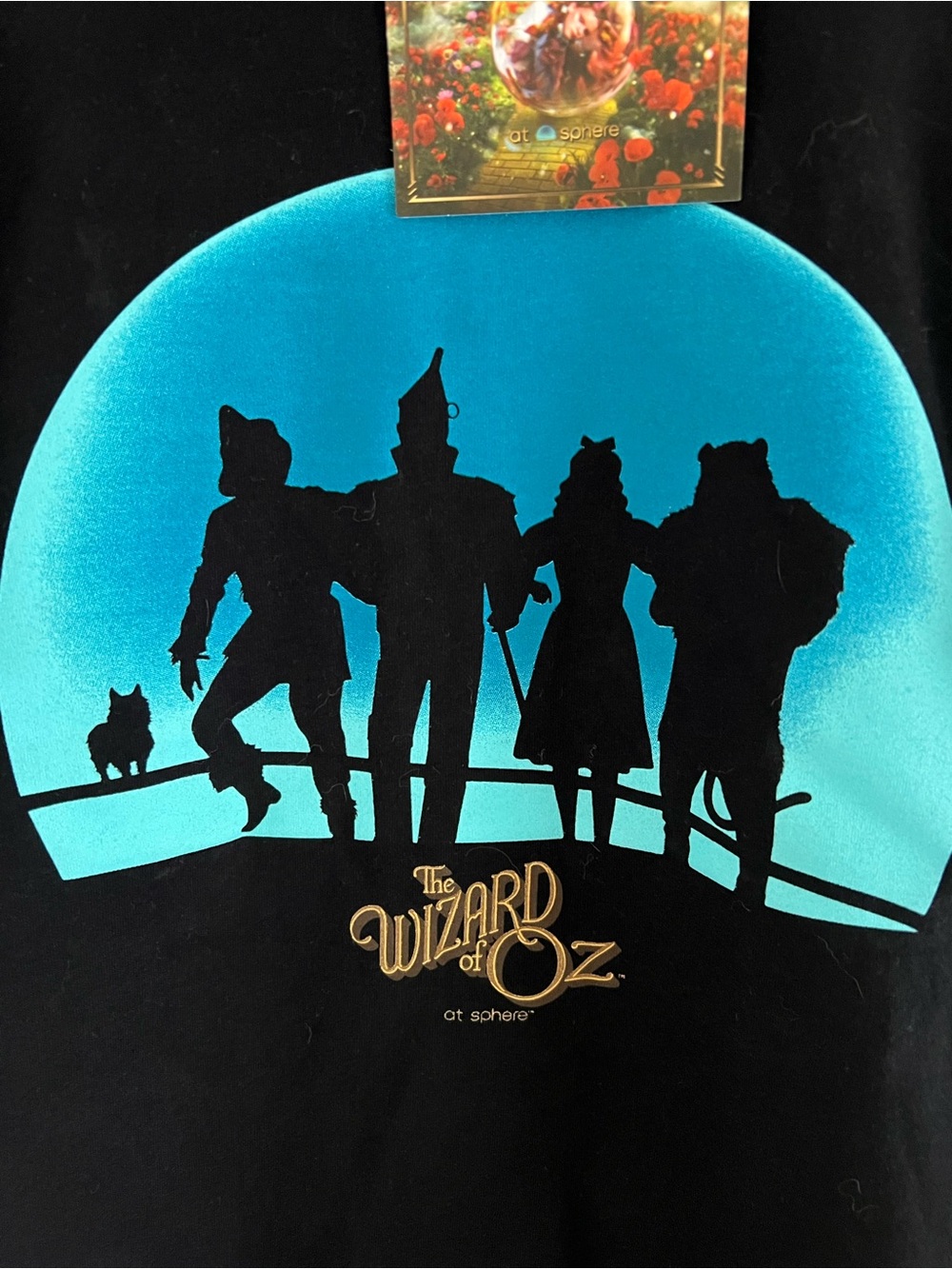 The Wizard of Oz (Sphere) Silhouette Kids Tee - Black & Blue - Picture 3 of 5